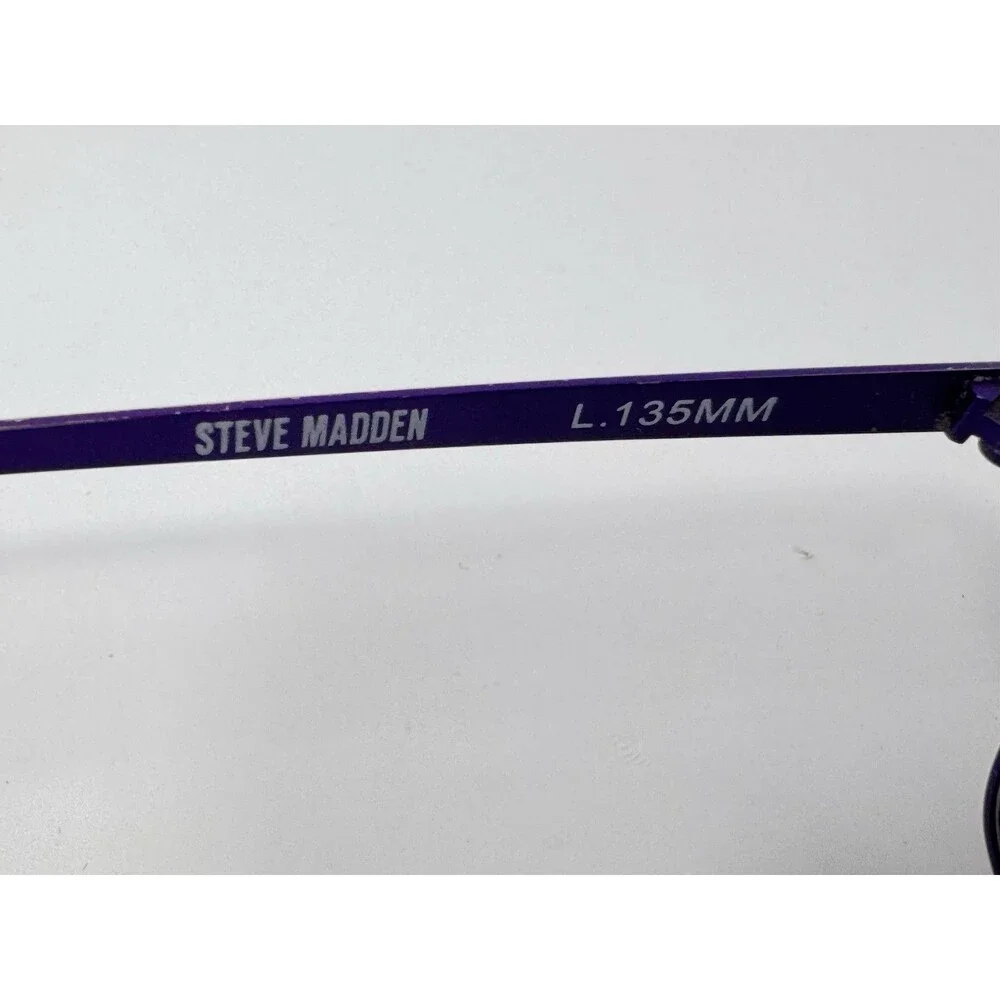 Steve Madden FANCII Eyeglass Frames Only 54-15-135 Purple CV